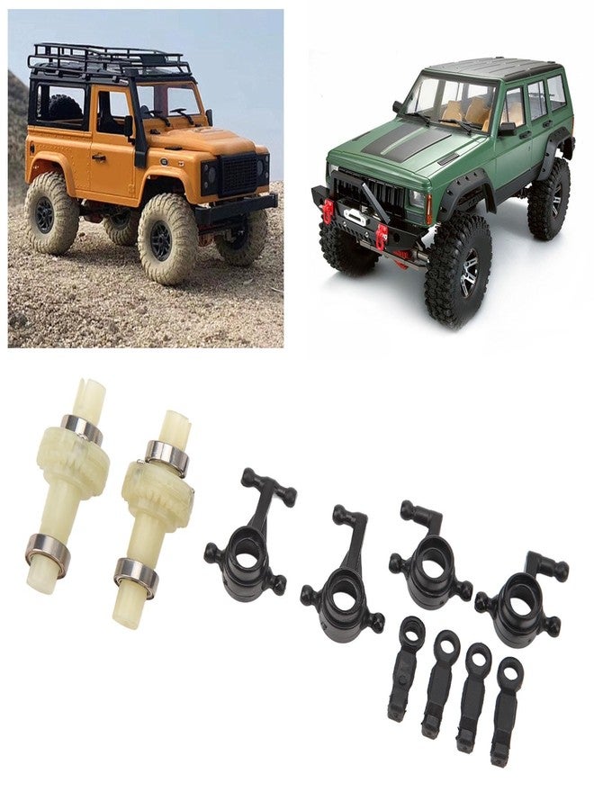 Topyond Steering Knuckles Kit, OEM RC Car Spare Parts Set for Wltoys 284010, 284161, K989 1/28 RC Cars - Image 2